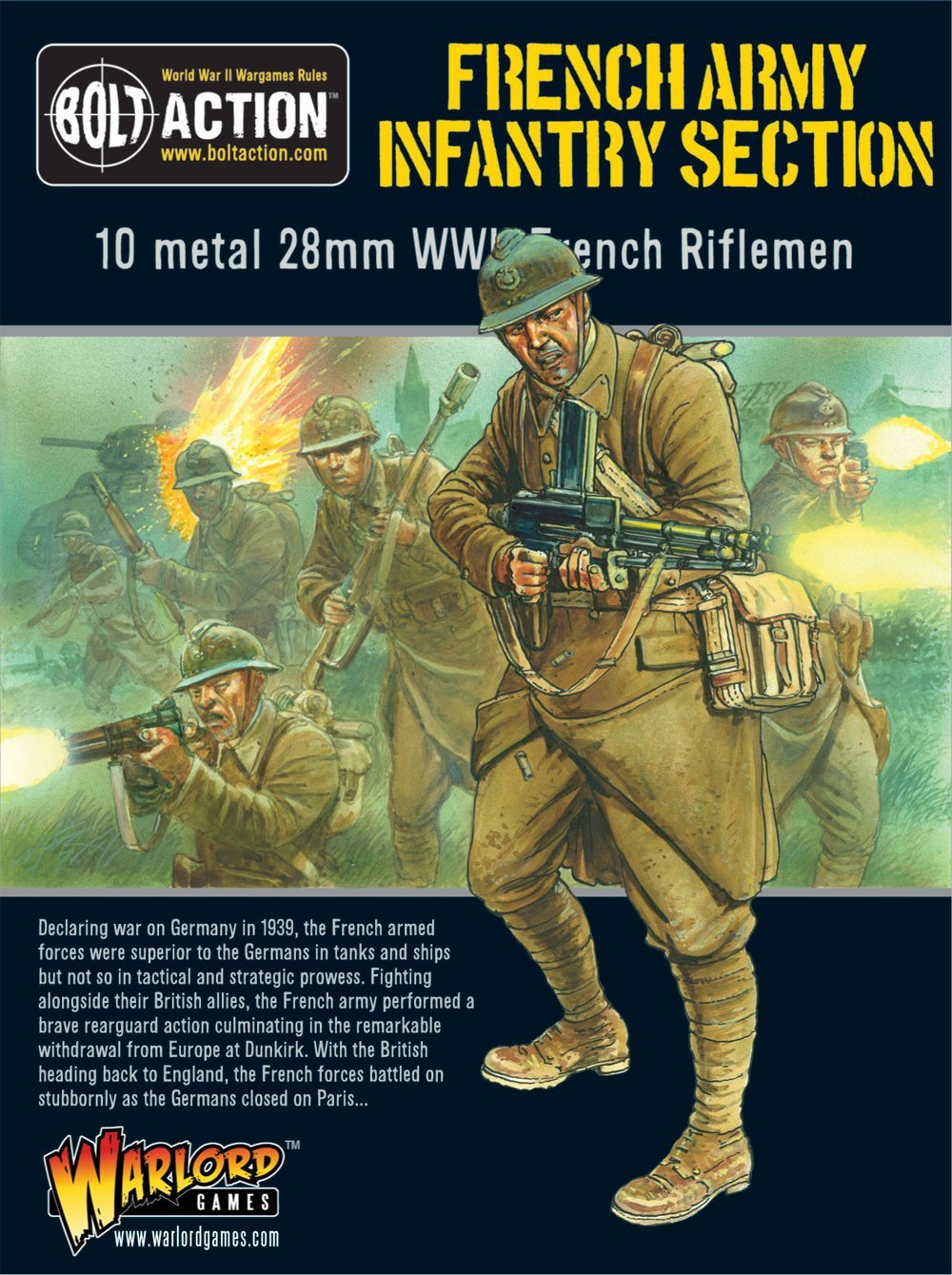 Bolt Action French Army Infantry section