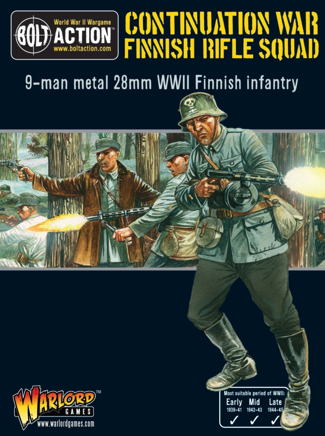 Bolt Action Finnish Infantry Squad