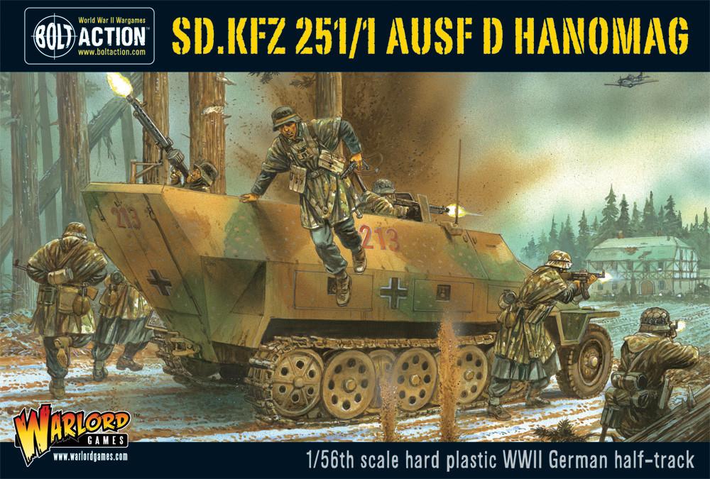 Bolt Action SD.KFZ 251/1 AUSF D Hanomag