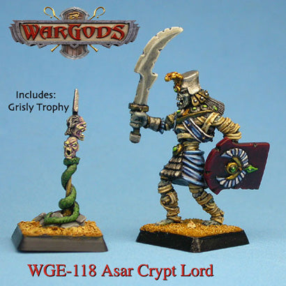 WarGods of Aegyptus Asar Crypt Lord With Grisly Trophy