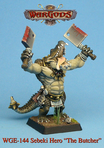 WarGods of Aegyptus Sebeki Hero "The Butcher"