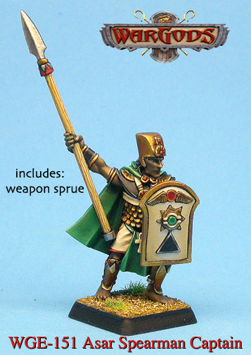 WarGods of Aegyptus Asar Spearman Captain