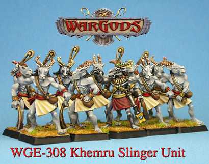 WarGods Of Aegyptus Khemru Slinger Unit