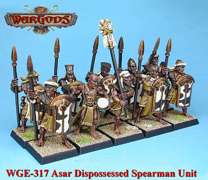 WarGods of Aegyptus Asar Spearman Unit