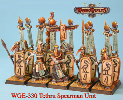 WarGods of Aegyptus Tethru Spearman Unit