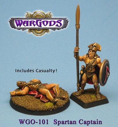 WarGods of Olympus Spartan Captain & Casualty