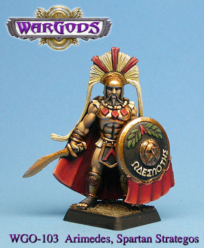 WarGods of Olympus Arimedes, Spartan Strategos