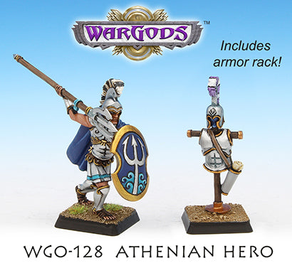 WarGods of Olympus Athenian Hero & Armor Rack