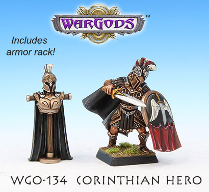 WarGods of Olympus Corinthian Hero & Armor Rack