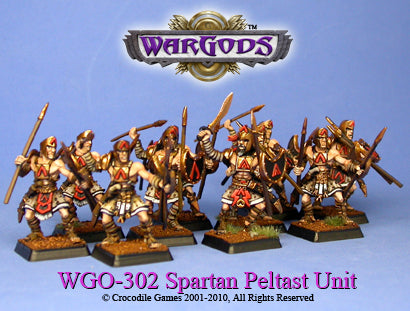 WarGods of Olympus Spartan Peltast Unit (10)