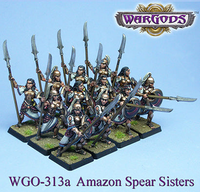 WarGods of Olympus Amazon Warrior Unit - Spear Sisters (12)