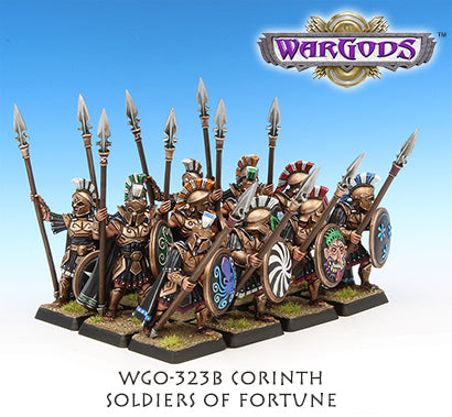 WarGods of Olympus Corinth Hoplite Unit - Soldiers Of Fortune
