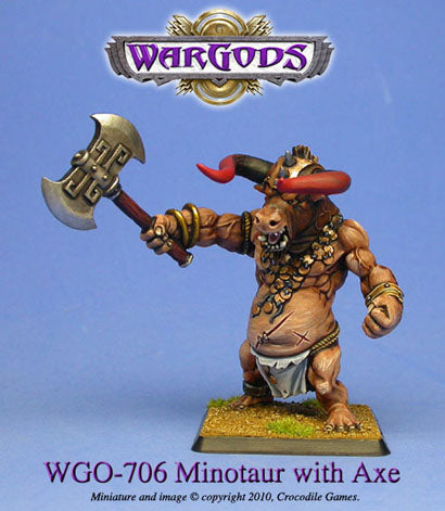 WarGods of Olympus Minotaur With Axe