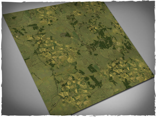 Deep-Cut Studio Game Mat - Aerial Countryside