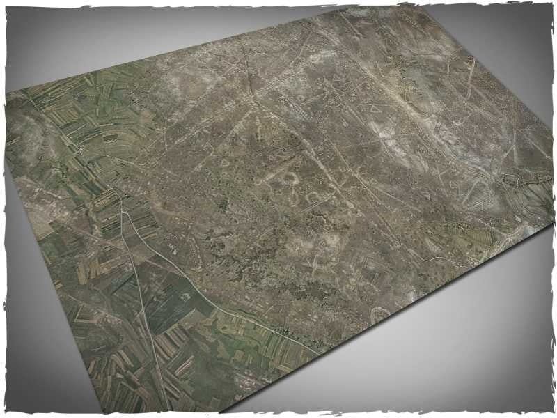 Deep-Cut Studio Game Mat - Aerial Battlefield 6x4 feet