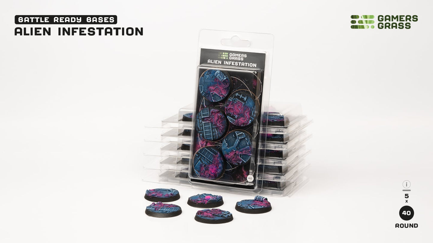 Alien Infestation Round Bases