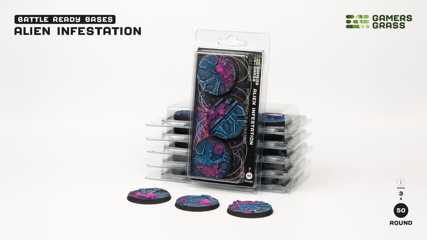 Alien Infestation Round Bases
