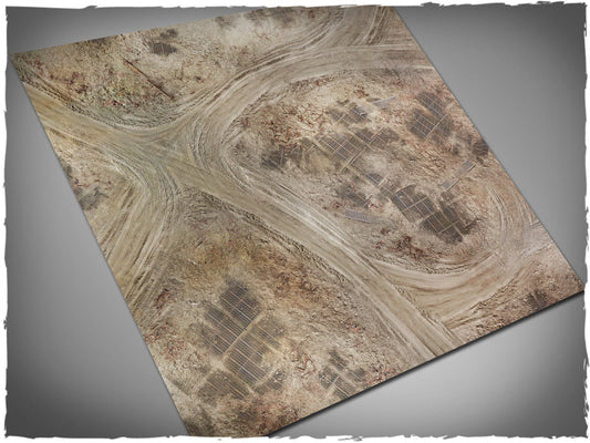 Deep-Cut Studio Game Mat - Ash Wasteland