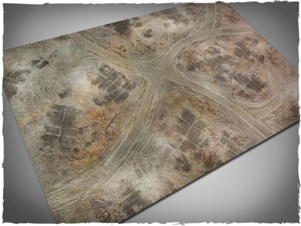 Deep-Cut Studio Game Mat - Ash Wasteland