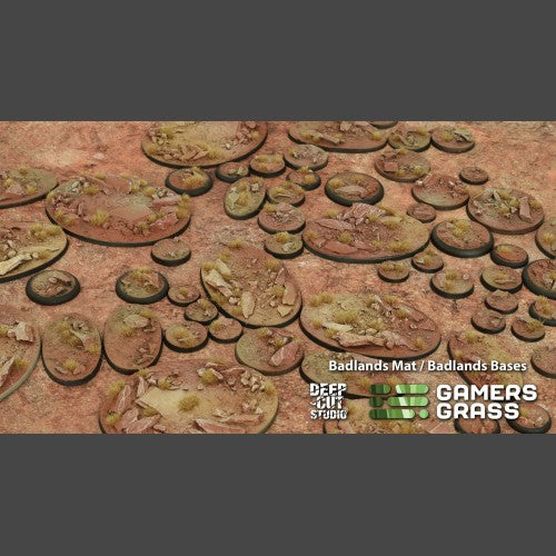 GamersGrass: Badlands Round Bases