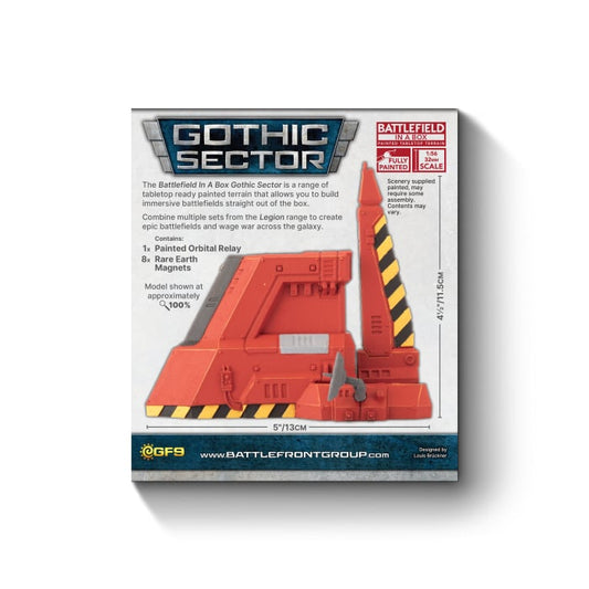 Gothic Sector Legion Orbital Relay (Red)
