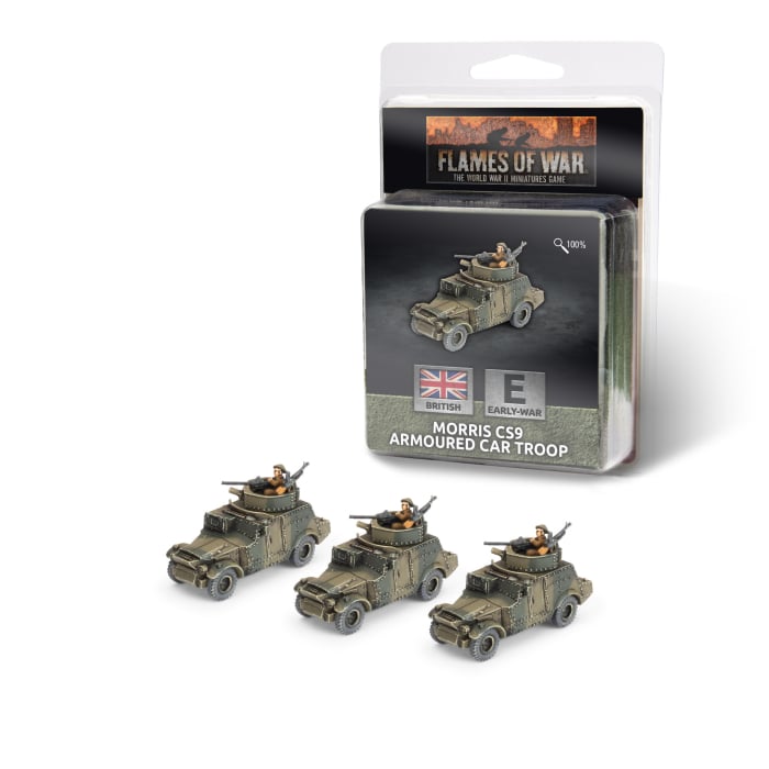 FOW Morris CS9 Armoured Troop