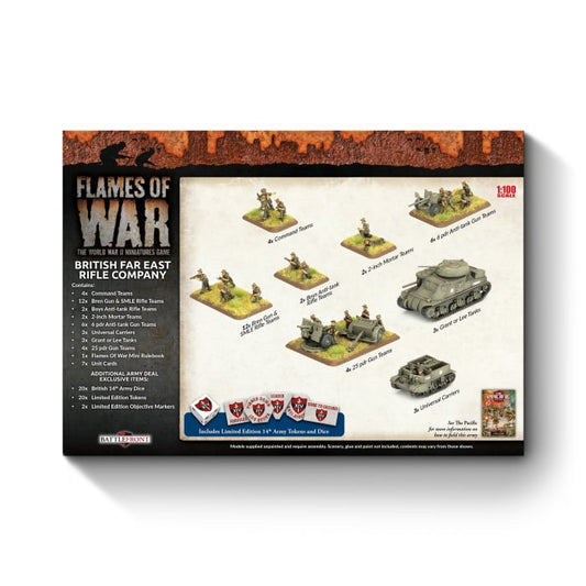 FOW British Far East Rifle Company Army Deal (Limited Edition)