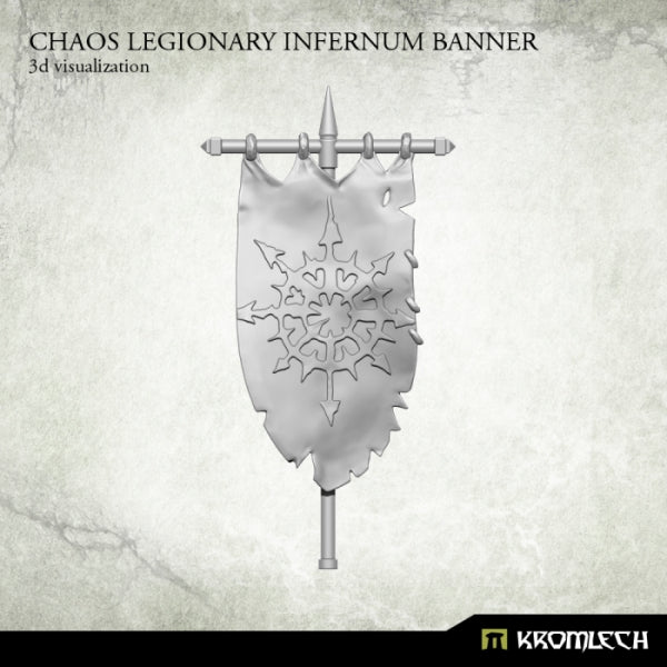 Kromlech Chaos Legionary Infernum Banner