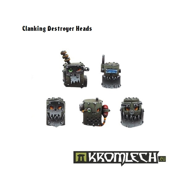 Kromlech Clanking Destroyer Heads (10)