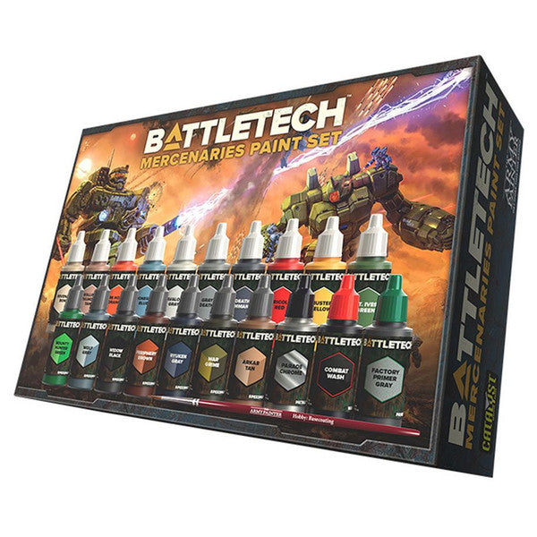 BattleTech Mercenaries Paint Starter