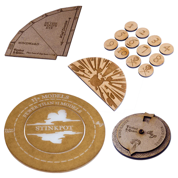 Blood & Plunder Deluxe Template Set