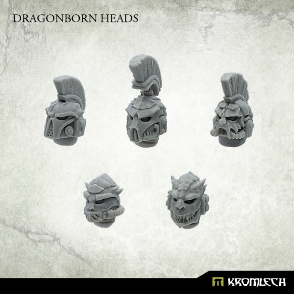 Kromlech Dragonborn Heads (10)
