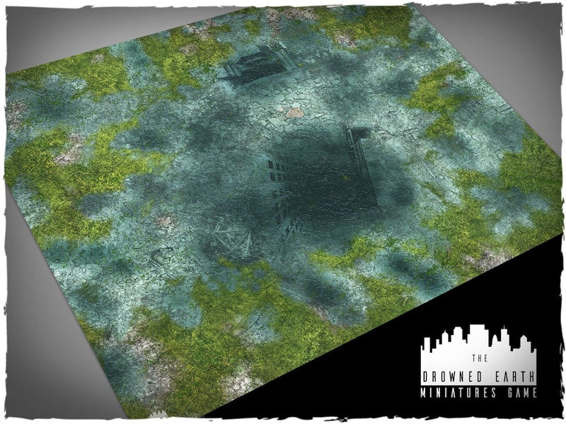 Deep-Cut Studio Game Mat - Drowned Earth