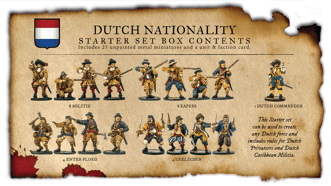 Blood & Plunder Dutch Nationality Starter Set