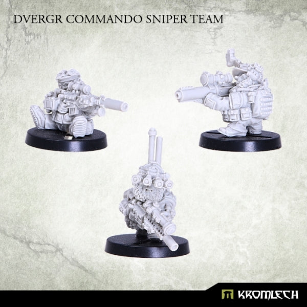 Kromlech Dvergr Commando Sniper Team (3)