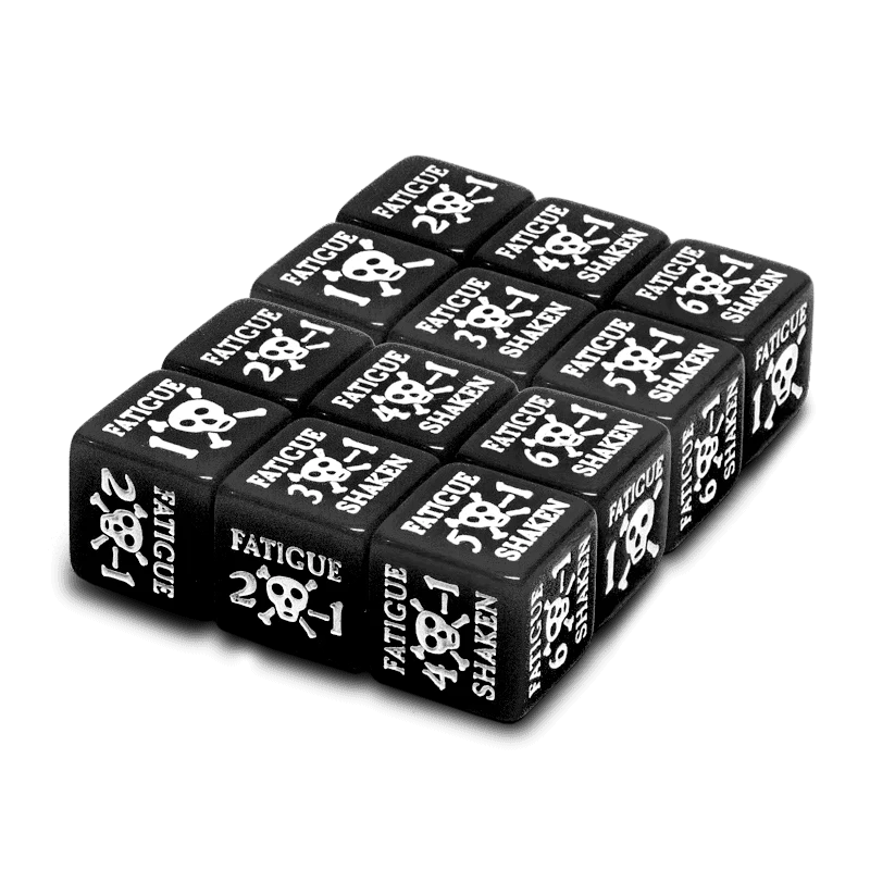 Fatigue Dice Set Black