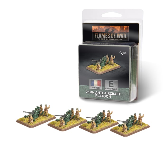 Flames of War 25mm AA Platoon