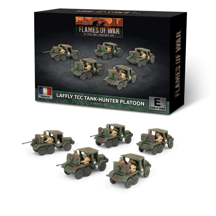 Flames of War Laffly W15 TCC SP Anti-tank Platoon