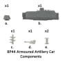 FOW BP44 Armoured Train Artillery Car