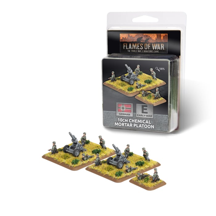FOW German 10cm Chemical Mortar Platoon