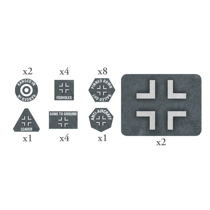 FOW German EW Tokens & Objectives