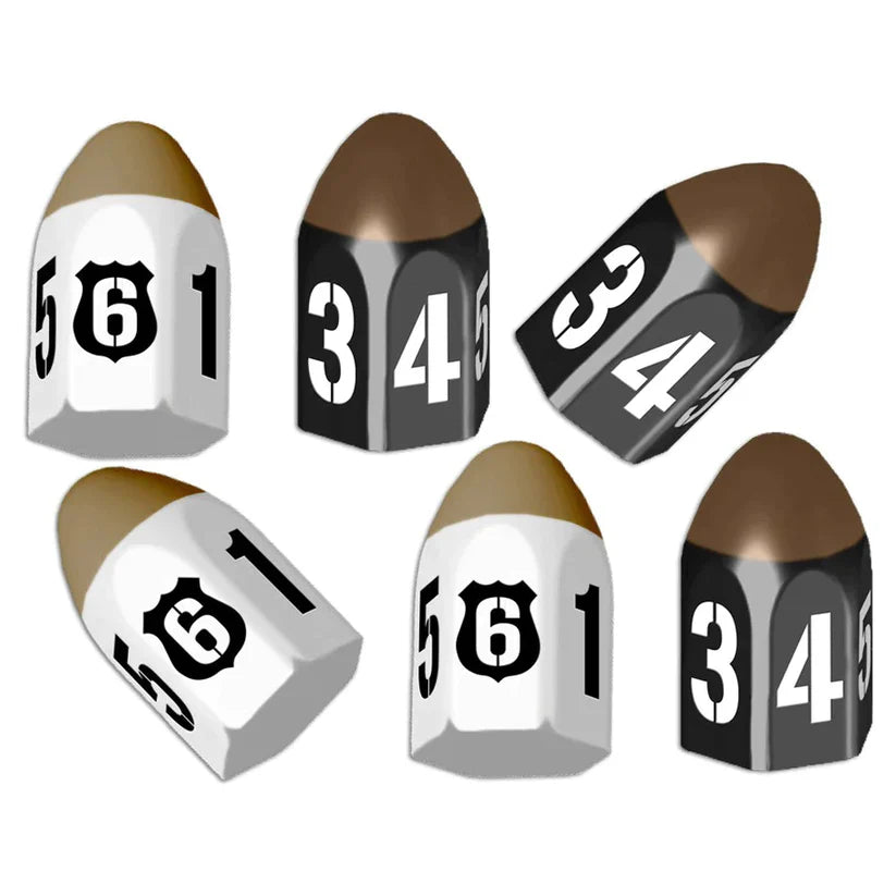 Tiny Epic Crimes: 6 Pack Bullet Dice