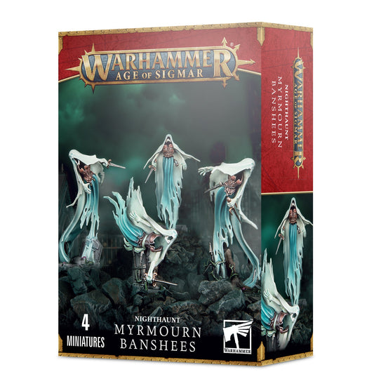 Age of Sigmar Nighthaunt Myrmourn Banshees