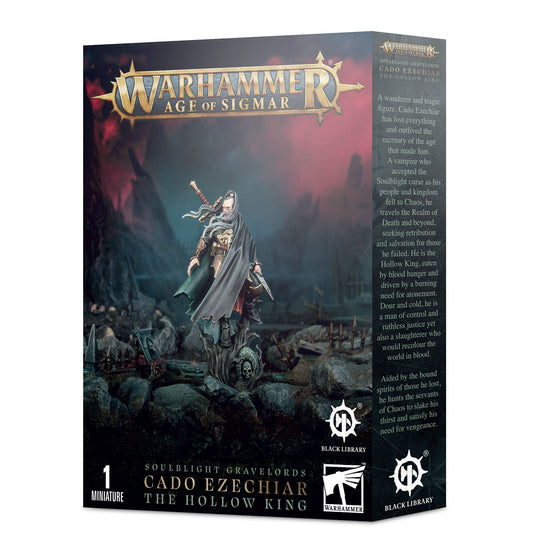 Age of Sigmar Soulblight Gravelords: Cado Ezechiar The Hollow King