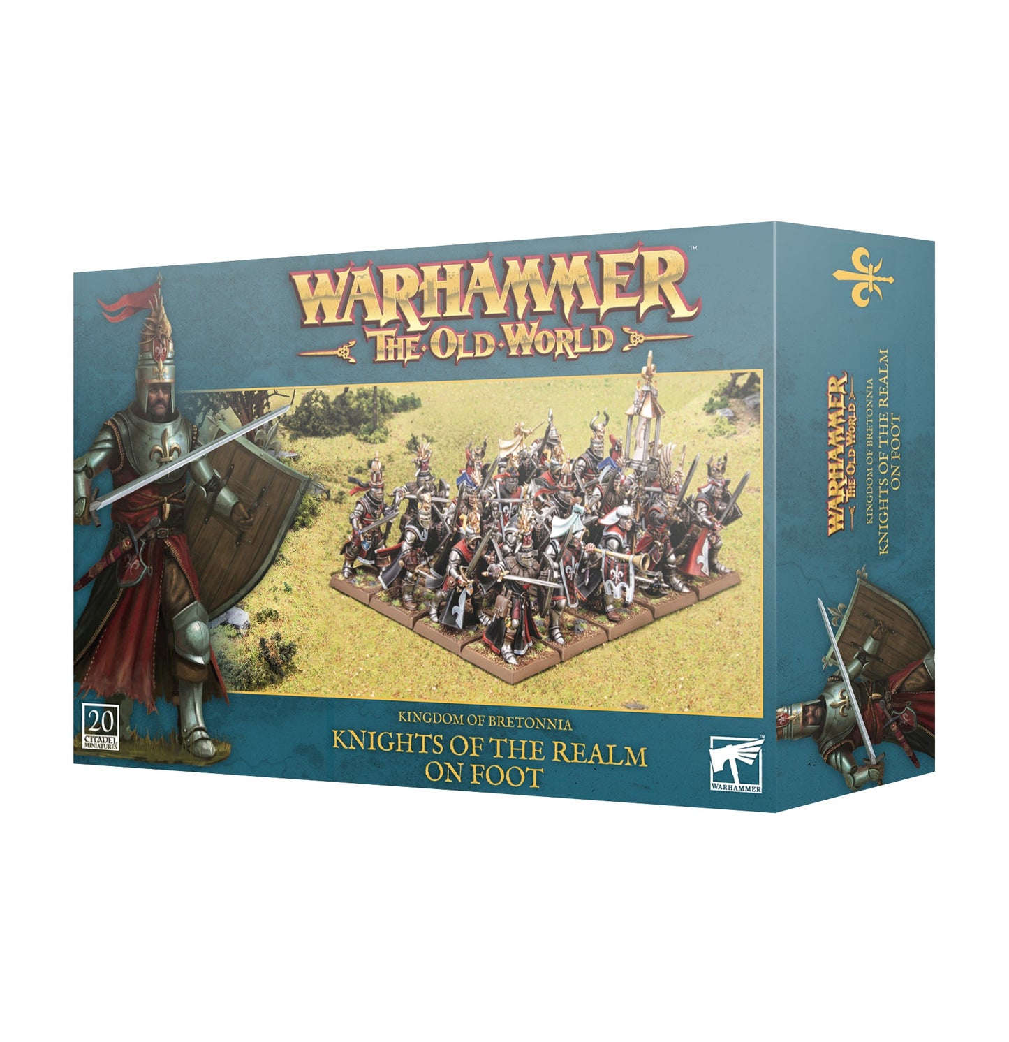 Kingdom Of Bretonnia: Knights of The Realm on Foot Old World