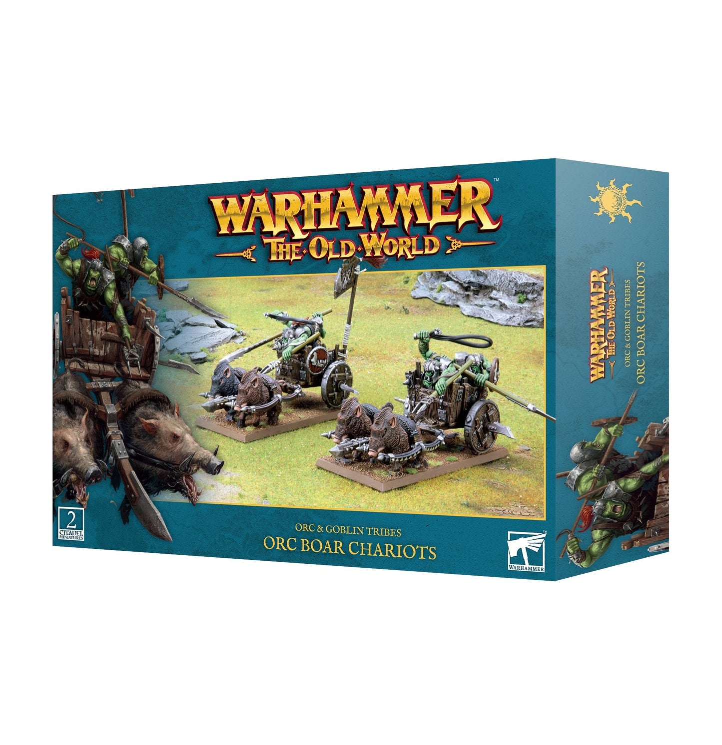 Orc & Goblin Tribes Orc Boar Chariots Old World