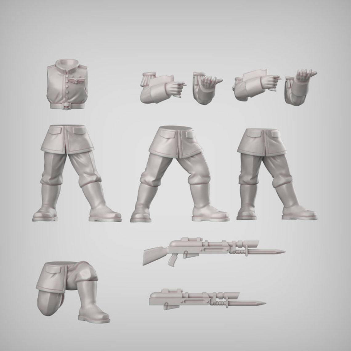 Praeto Legionnaire Firing Squad Set
