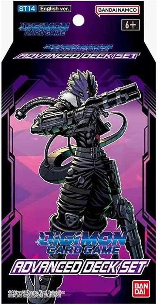 ST14 Digimon Beelzemon Advanced Deck Set