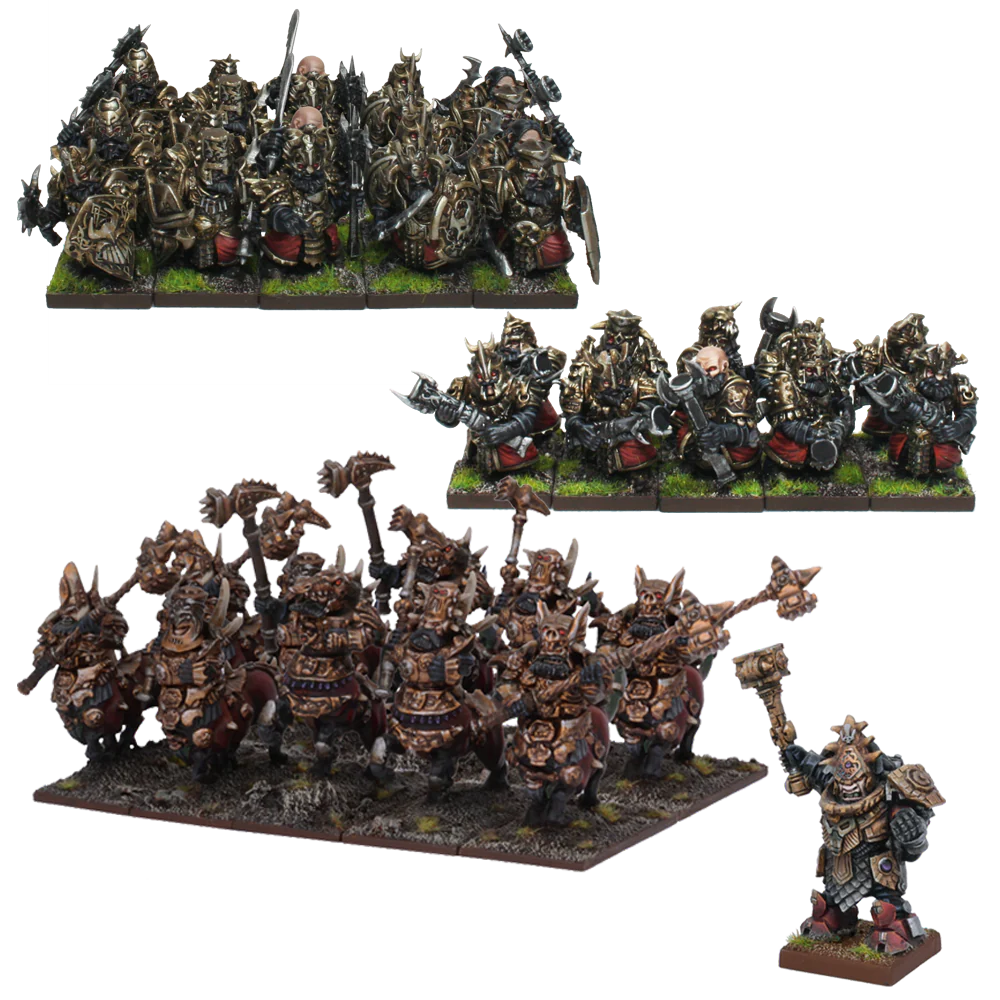 Kings of War Abyssal Dwarf Army