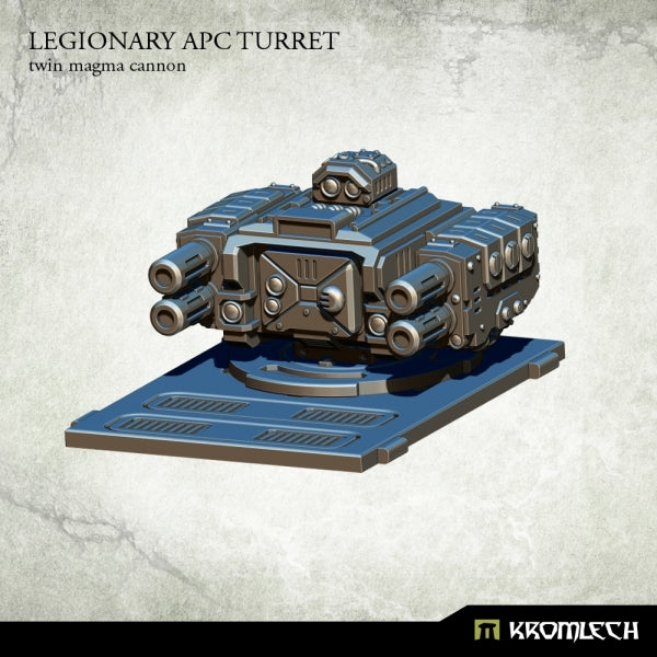 Kromlech Legionary APC Turret: Twin Magma Cannon